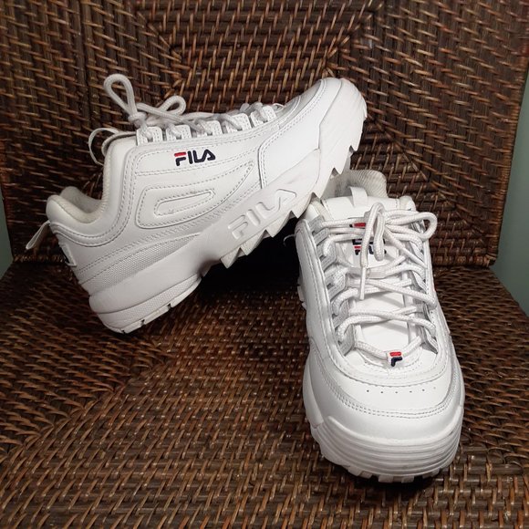 womens fila disruptor ii premium athletic shoe